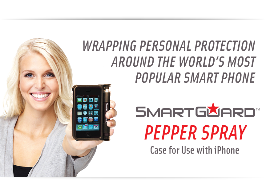 Smart Guard Pepper Spray iPhone Case